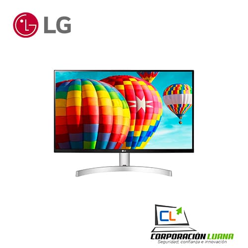 Foto del producto MONITOR LG - 27MK600, 27 INCH (68.58 CM) 1920 X 1080 FULL HD COLOR CALIBRATED IPS  75 HZ MONITOR (WHITE) HD,HDMI / VGA