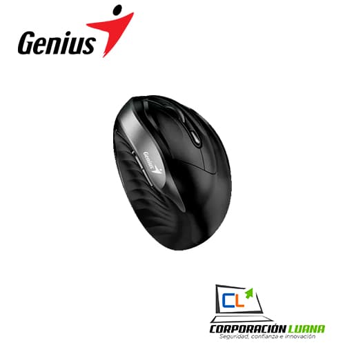 Imagen de MOUSE GENIUS ERGO 8250S WIRELESS VERTICAL 6-BOT ERGONOMICO SILVER GREY (31030031401)