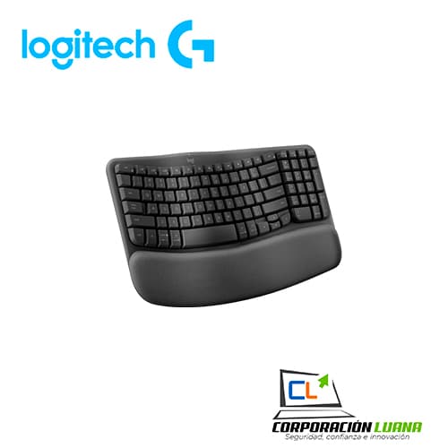 TECLADO LOGITECH ERGO WAVE KEYS, ERGONOMICO, INALAMBRICO BOLT/BT, GRAPHITE 920-012278