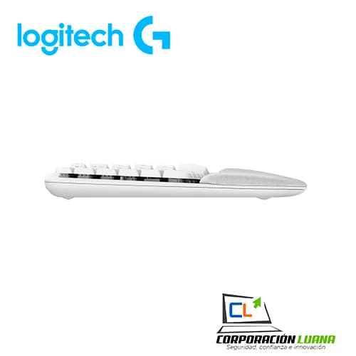 Imagen de TECLADO LOGITECH ERGO WAVE KEYS, ERGONOMICO, INALAMBRICO BOLT/BT, WHITE  920-012279