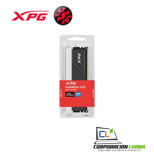 Foto del producto MEMORIA RAM XPG GAMMIX D35 8GB 3200 MHZ ( AX4U32008G16A-SB41-8 ) DDR4 | NEGRO