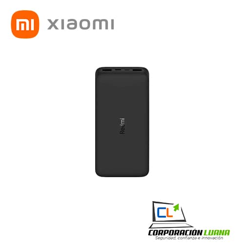 Imagen de POWER BANK XIAOMI REDMI 18W ( AC000XIA07 ) 20000MAH NEGRO