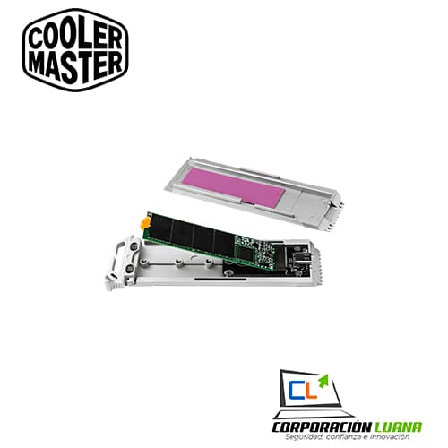 Imagen de ORACLE AIR COOLER MASTER CASE DE ALUMINIO PARA SSD NVME M.2 PCIE ( SOA010-ME-00 )