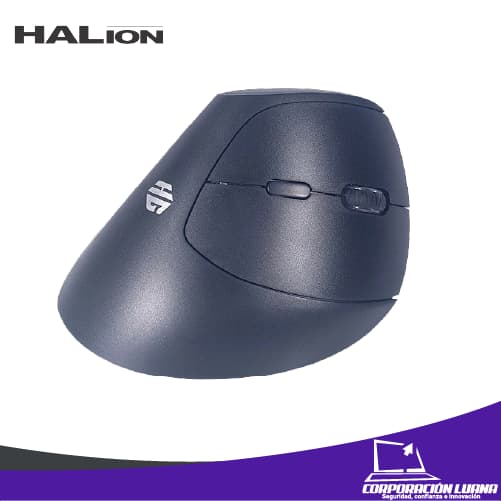 Imagen de MOUSE INALAMBRICO HALION ( HA-M606RF ) ERGONOMICO | VERTICAL
