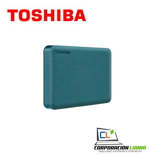 DISCO EXTERNO TOSHIBA 4TB CANVIO ADVANCE ( HDTCA40XG3CA ) USB3.2 VERDE - V10