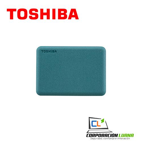 DISCO EXTERNO TOSHIBA 4TB CANVIO ADVANCE ( HDTCA40XG3CA ) USB3.2 VERDE - V10
