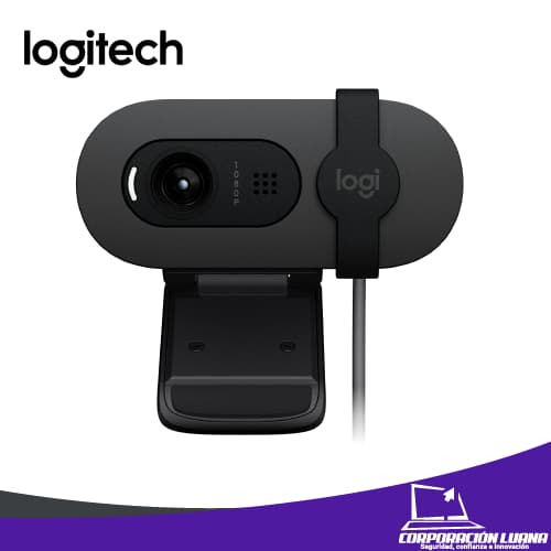 CAMARA WEB LOGITECH BRIO 100 ( 960-001586 ) USB-A | GRAFITO