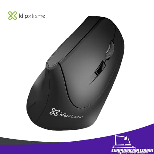 Imagen de MOUSE VERTICAL KLIP XTREME KROWN ( KMO-506 ) ERGONOMICO 6 BOTONES 1600 DPI