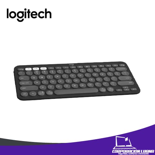 TECLADO LOGITECH PEBBLE 2 K380S ( 920-011783 ) BT - WIRELESS | GRAFITO