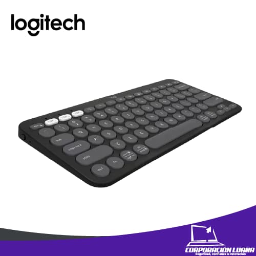 Imagen de TECLADO LOGITECH PEBBLE 2 K380S ( 920-011783 ) BT - WIRELESS | GRAFITO