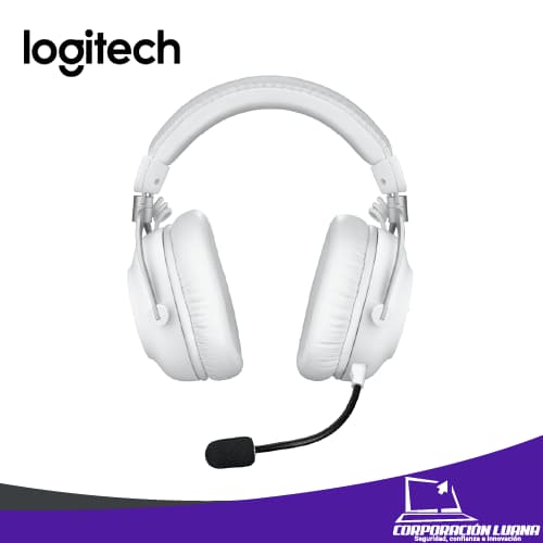 Imagen de AUDIFONOS C/MICROFONO LOGITECH G PRO X2 LIGHTSPEED ( 981-001268 ) WHITE | WIRELESS - BT - 3.5MM
