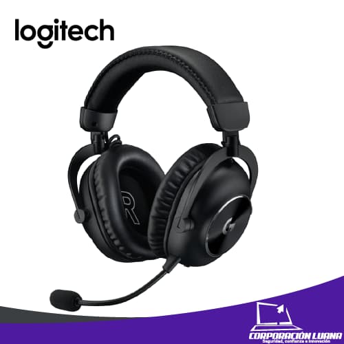 AUDIFONOS C/MICROFONO LOGITECH G PRO X2 LIGHTSPEED ( 981-001262 ) BLACK | WIRELESS - BT - 3.5MM