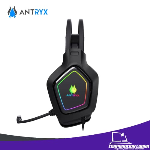 Imagen de AUDIFONOS C/MICROFONO ANTRYX ENIGMA SE ( AGH-7320GR7V ) 7.1 | GRAY