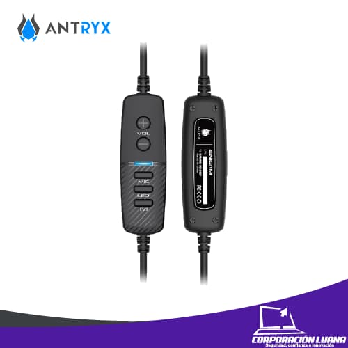 Imagen de AUDIFONOS C/MICROFONO ANTRYX ENIGMA SE ( AGH-7320GR7V ) 7.1 | GRAY