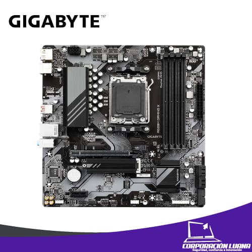 Imagen de MOTHERBOARD GIGABYTE A620M GAMING ( A620M-GAMING-X ) 4 SLOTS | AM5