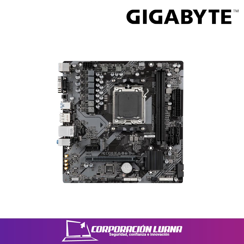 Imagen de MOTHERBOARD GIGABYTE A620M S2H ( A620M-S2H ) AM5