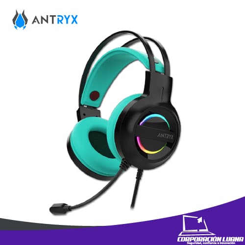 Foto del producto AUDIFONO C/MICROFONO ANTRYX IRIS-K ( AGH-7100KYW ) YELLOW 7.1 VIRTUAL USB
