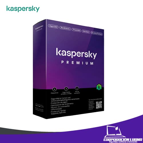 Foto del producto ANTIVIRUS KASPERSKY PREMIUM ( KL1047D5EFS ) 5 DISPOSITIVOS | 12M