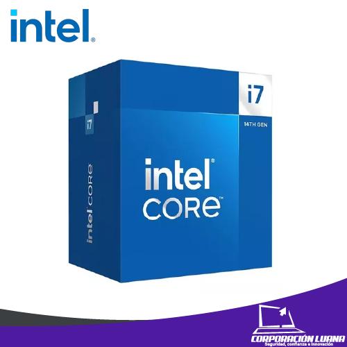 PROCESADOR INTEL CORE I7 14700F ( BX8071514700F ) LGA1700 | 2.1 GHZ - 5.40 GHZ | 33MB