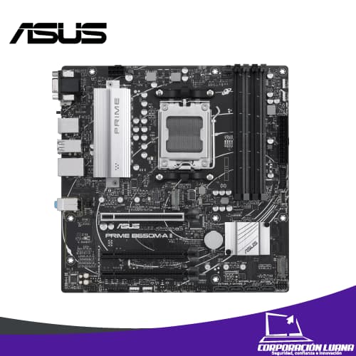 Imagen de MOTHERBOARD ASUS PRIME B650M-A II CSM ( 90MB1EH0-M0AAYC ) DDR5 | AM5