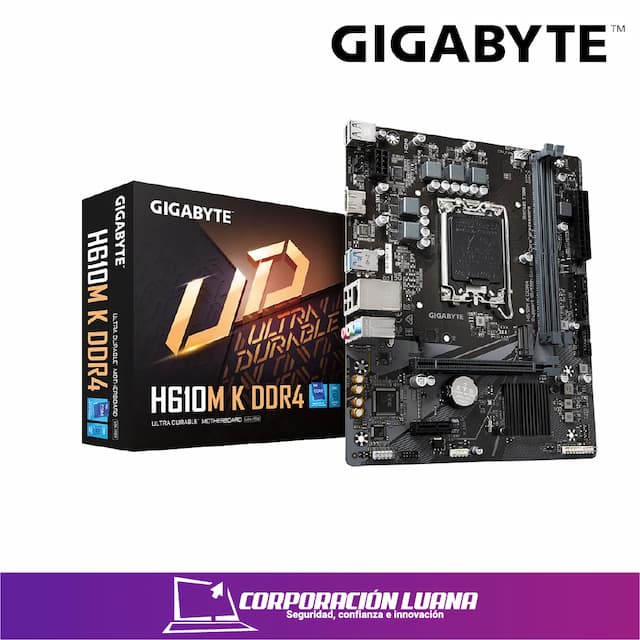 MAINBOARD GIGABYTE H610M K DDR4 ( H610M K DDR4 ) LGA1700