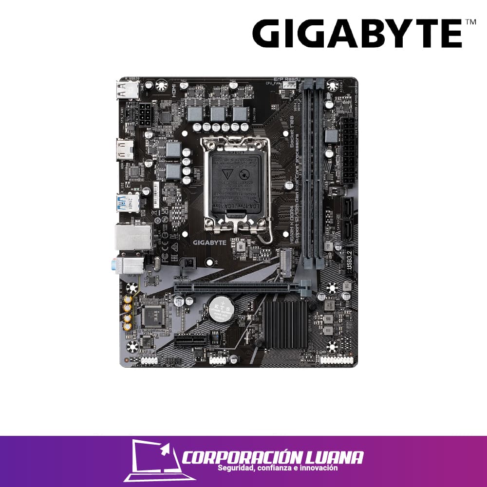 Imagen de MAINBOARD GIGABYTE H610M K DDR4 ( H610M K DDR4 ) LGA1700