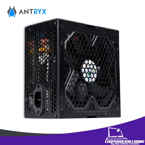 Imagen de FUENTE ANTRYX XBR-650 650W 80 PLUS BRONZE (PN:FP-650W)