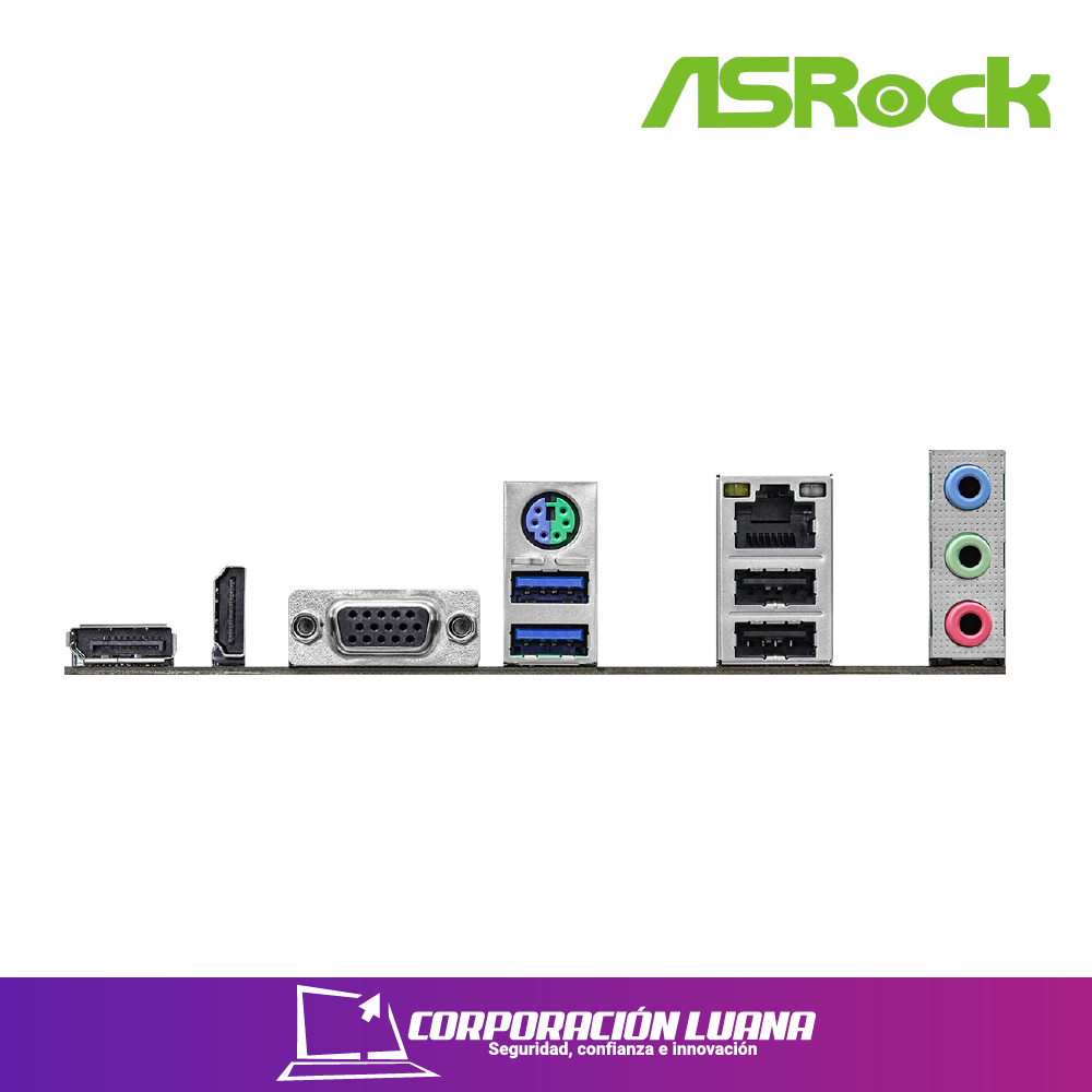 Imagen de MOTHERBOARD ASROCK H610M HDV M.2 ( 90-MXBM50-A0UAYZ ) DDR5 | LGA1700