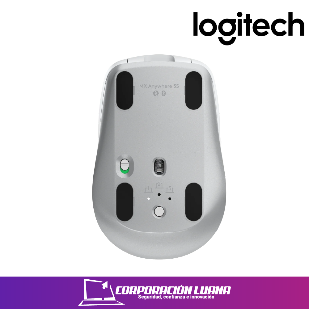 Imagen de MOUSE LOGITECH MX ANYWARE 3S ( 910-006933 ) WHITE | BT | 8000 DPI
