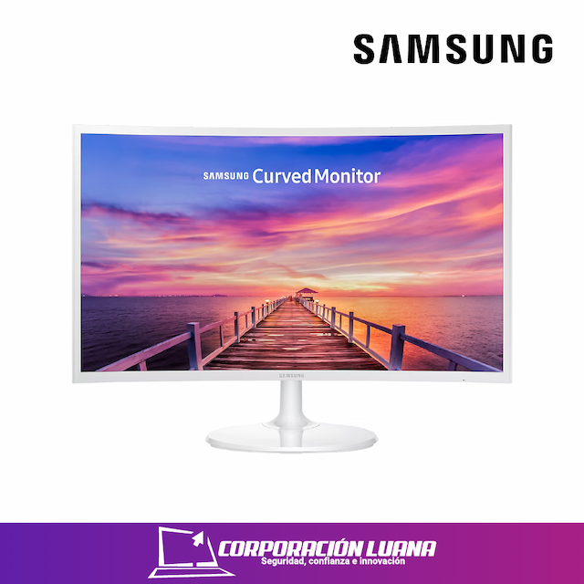 MONITOR SAMSUNG 27" CURVO ( LC27F391FHNXZA ) FHD | 60HZ 1800R | WHITE | HDMI