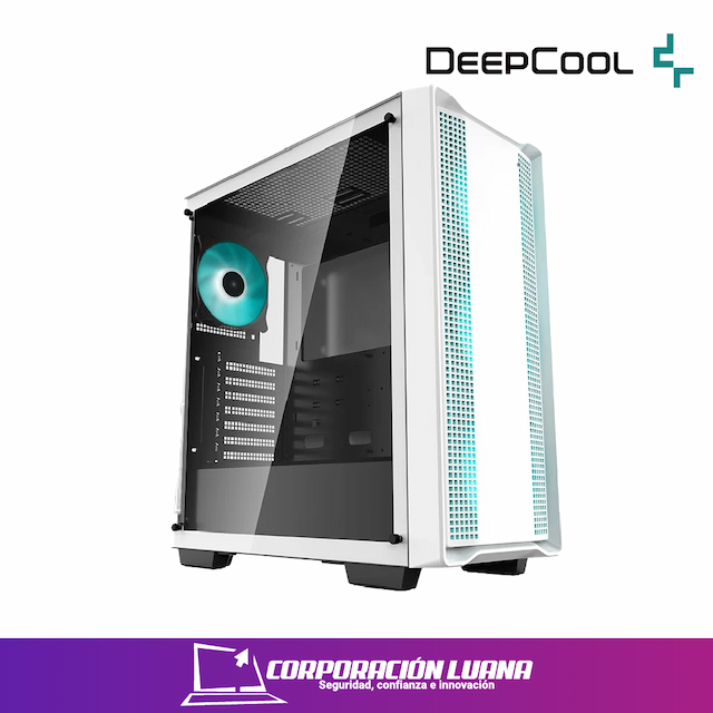 CASE DEEPCOOL CC560  V2 ( R-CC560-WHAGAA4-G-2 ) S/FUENTE | BLANCO | RGB