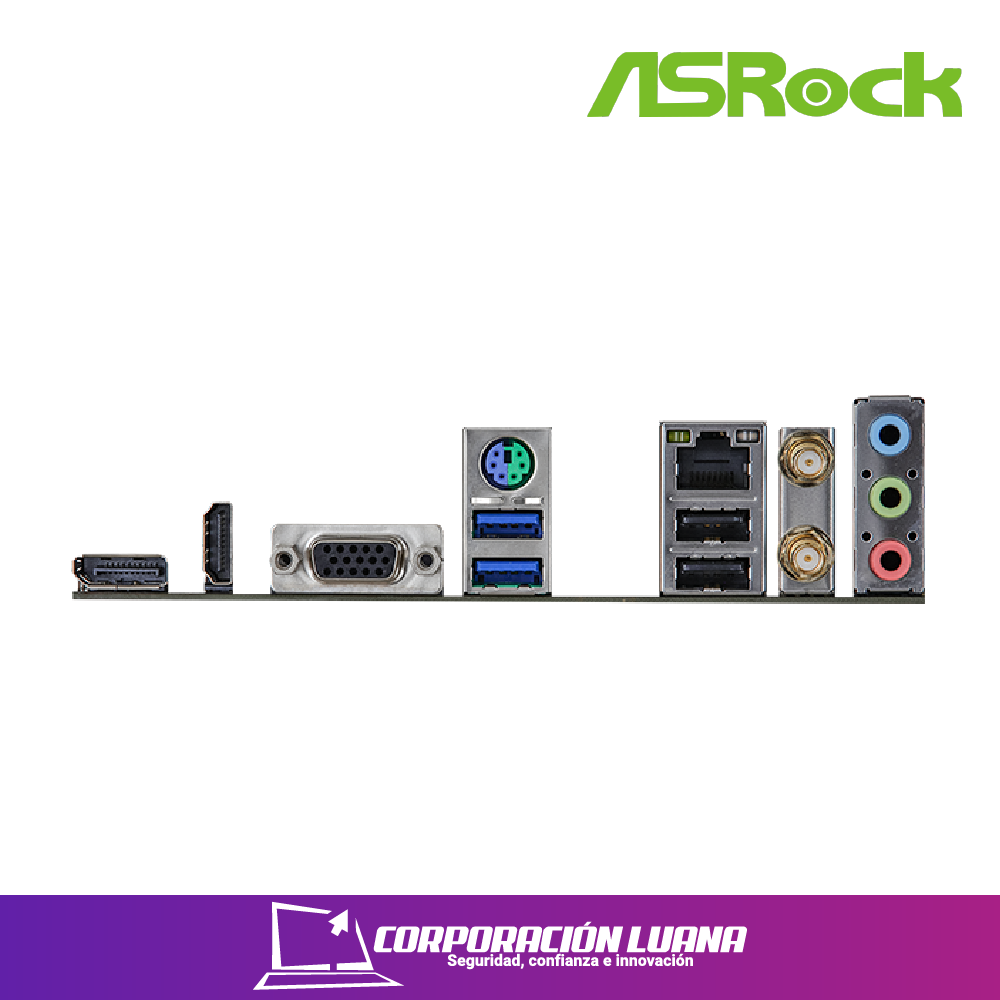 Imagen de MOTHERBOARD ASROCK H610M AC ( 90-MXBHH0-A0UAYZ ) DDR4 | LGA1700