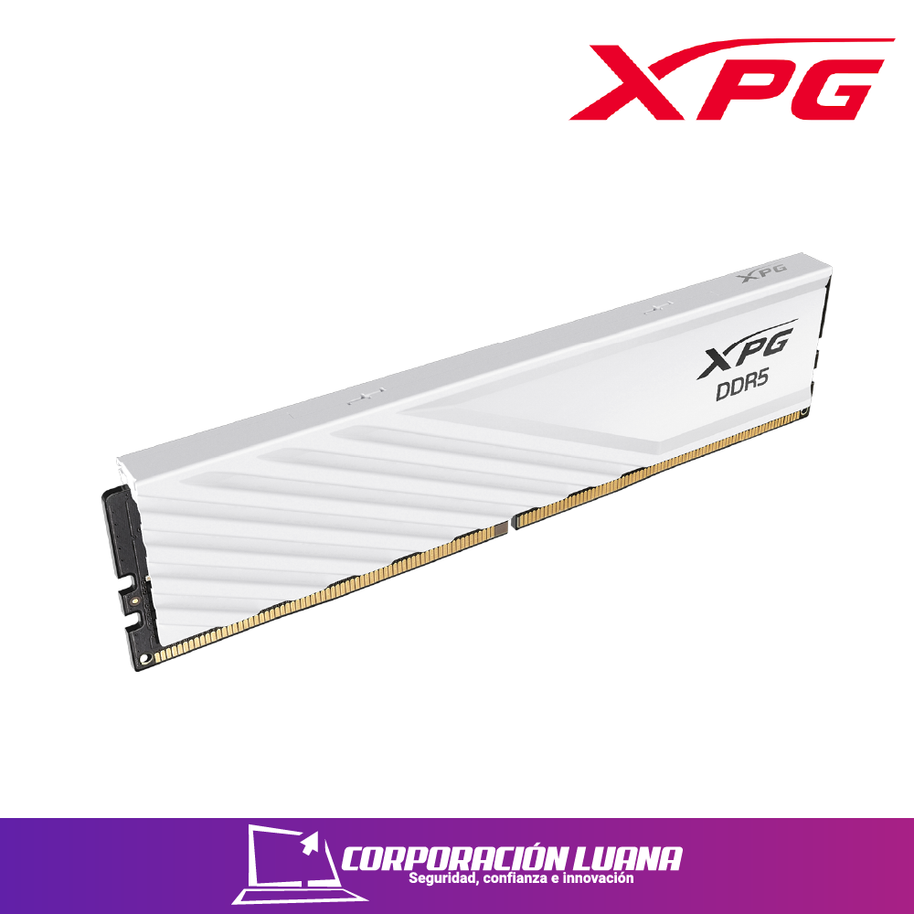 Imagen de MEMORIA RAM XPG LANCER BLADE 16GB 5600 MTS ( AX5U5600C4616G-SLABWH ) DDR5 | BLANCA