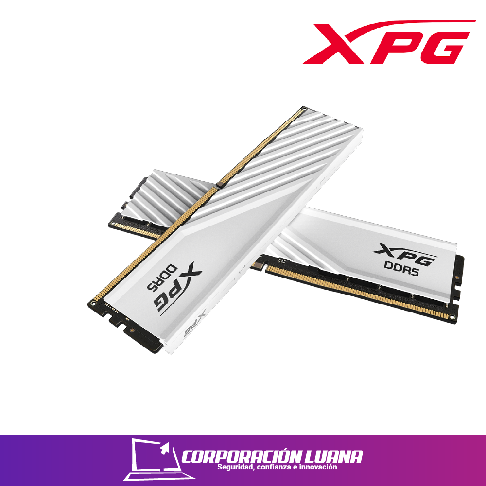 Imagen de MEMORIA RAM XPG LANCER BLADE 16GB 5600 MTS ( AX5U5600C4616G-SLABWH ) DDR5 | BLANCA