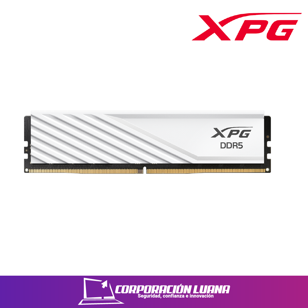 Imagen de MEMORIA RAM XPG LANCER BLADE 16GB 5600 MTS ( AX5U5600C4616G-SLABWH ) DDR5 | BLANCA
