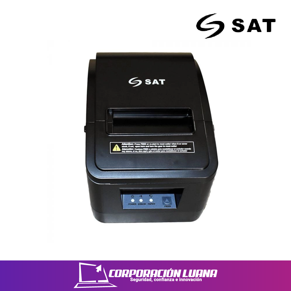 Imagen de IMPRESORA TERMICA SAT ( 22T UE ) USB - ETHERNET | RJ11