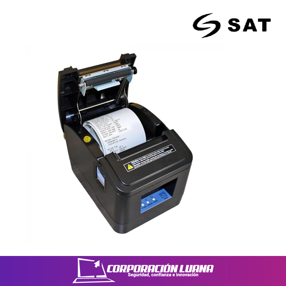 Imagen de IMPRESORA TERMICA SAT ( 22T UE ) USB - ETHERNET | RJ11