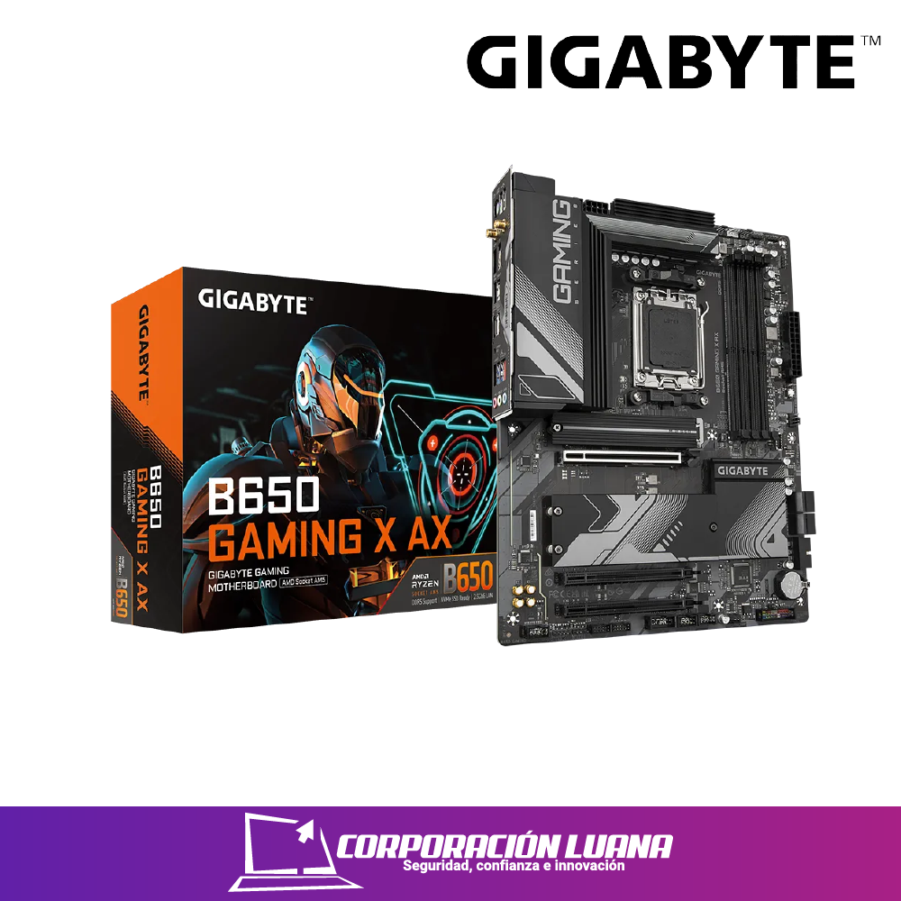 Foto del producto MOTHERBOARD GIGABYTE B650 GAMING X AX ( B650-GAMING-X-AX ) DDR5 | AM5