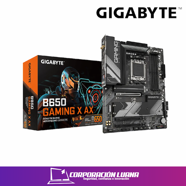 MOTHERBOARD GIGABYTE B650 GAMING X AX ( B650-GAMING-X-AX ) DDR5 | AM5
