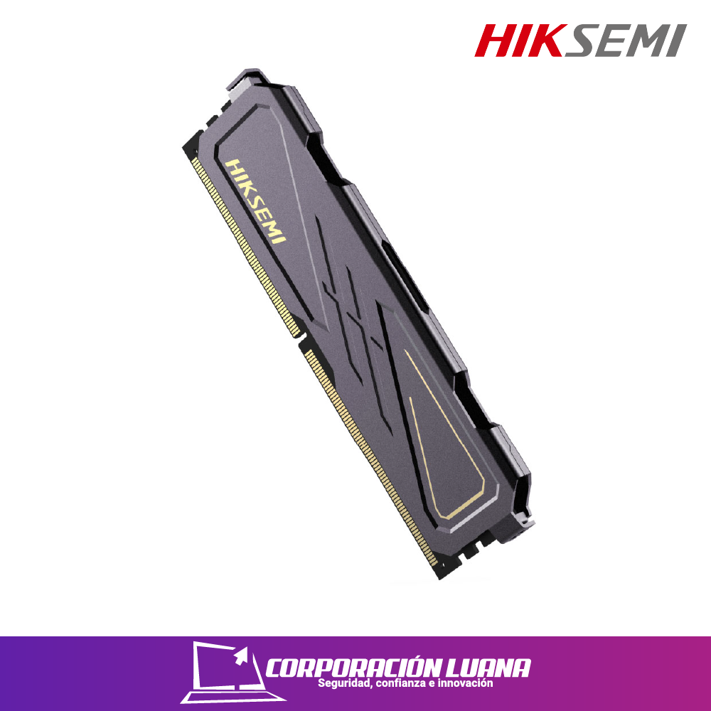 Imagen de MEMORIA RAM HIKSEMI ARMOR 8GB 3200 MHZ ( HSC408U32Z2 8G ) DDR4 | MORADO
