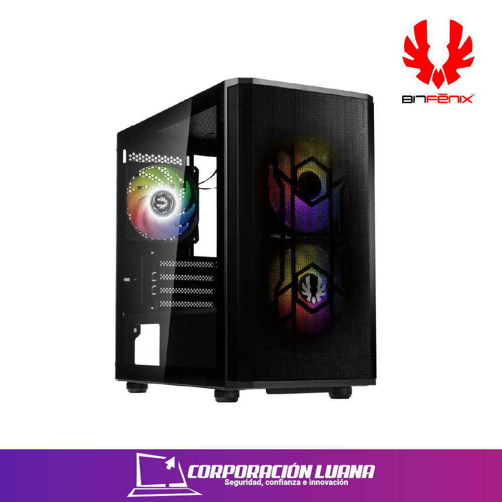 Foto del producto CASE BITFENIX BFC-NSM-150-KKGSK-3A NOVA MESH M ARGB BLACK