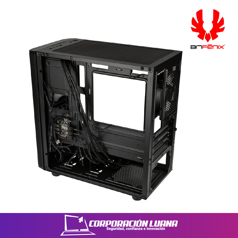 Imagen de CASE BITFENIX BFC-NSM-150-KKGSK-3A NOVA MESH M ARGB BLACK