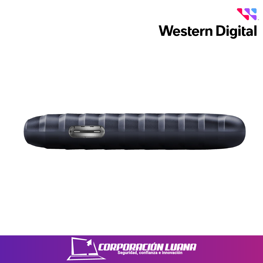 Imagen de SSD EXTERNO WESTERN DIGITAL 1TB MY PASSPORT ( WDBAGF0010BBL-WESN ) NEGRO