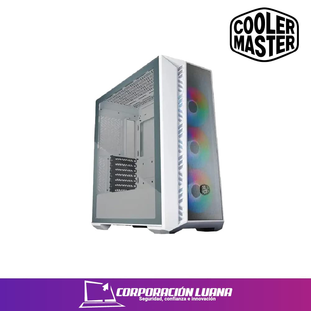 Foto del producto CASE COOLER MASTER MASTERBOX 520 MESH ( MB-520-WGNN-S00 ) S/FUENTE | BLANCO | 3X FAN