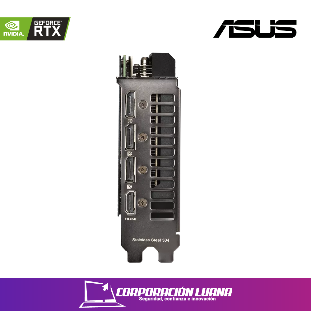 Imagen de TARJETA DE VIDEO ASUS DUAL NVIDIA GEFORCE RTX 3050 X 6GB GDDR6 96 BIT, DISPLAYPORT X 1, HDMI 1, DVI 1605 90YV0K60-M0AA00
