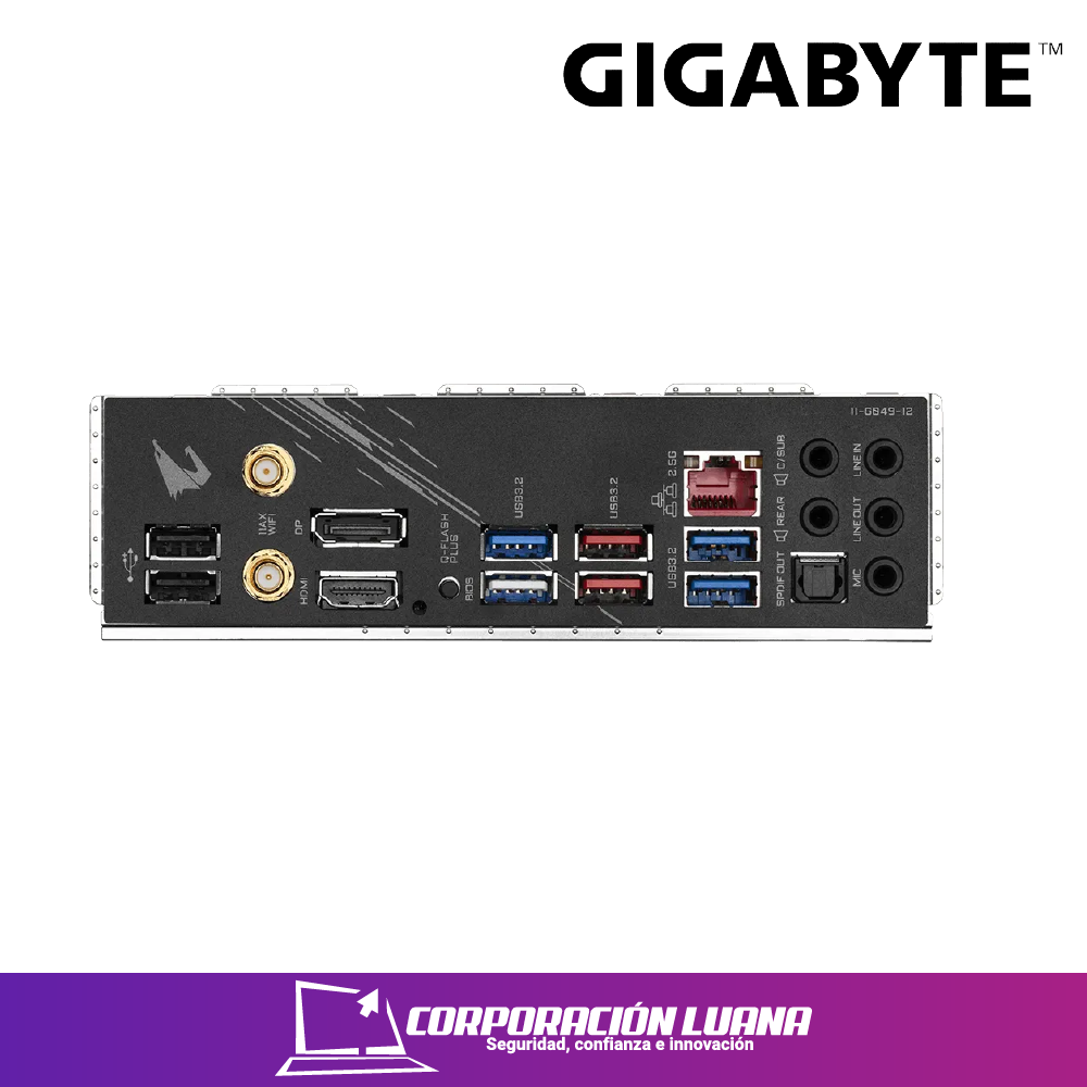 Imagen de MOTHEROBARD GIGABYTE B550M AORUS ELITE AX ( B550-AORUS-ELITE-AX ) DDR4 | AM4