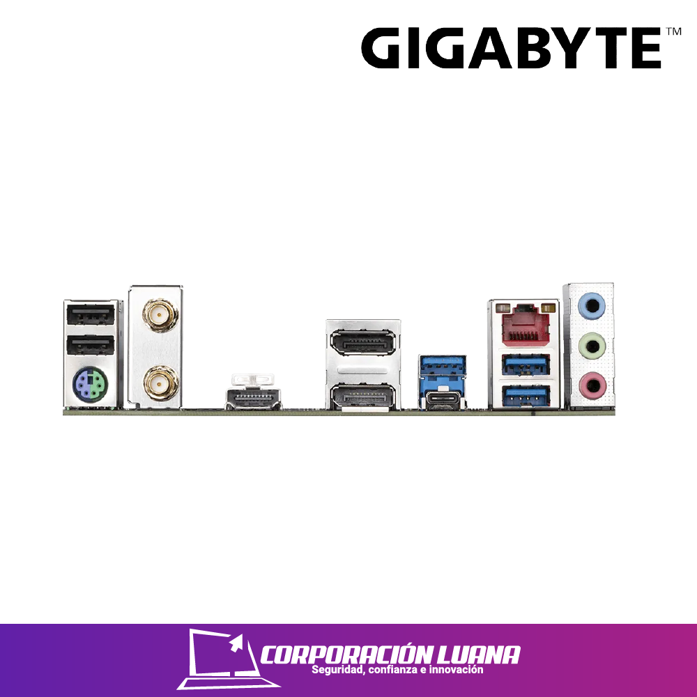Imagen de MOTHERBOARD GIGABYTE B760M DS3H AX G12 ( B760M-DS3H-AX-G12 ) DDR5 | LGA1700