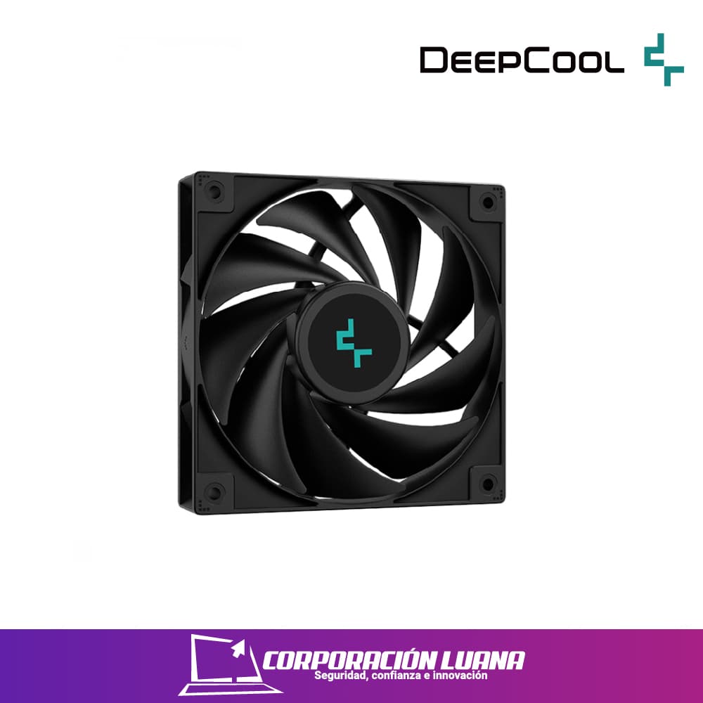 Imagen de COOLER PROCESADOR DEEPCOOL AG400 DIGITAL ( R-AG400-BKADMN-G-1 ) LED RGB