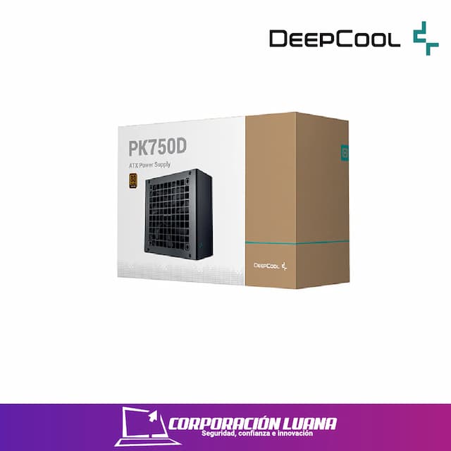 FUENTE DE PODER DEEPCOOL PK750D ( R-PK-PK750D-FA0B-US ) 750W | 80 PLUS BRONZE