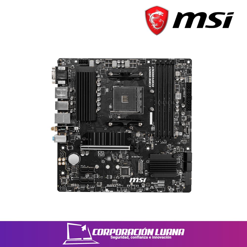 Imagen de MOTHERBOARD MSI B550M PRO-VDH WIFI ( B550M-PRO-VDH-WIFI ) DDR4 | AM4